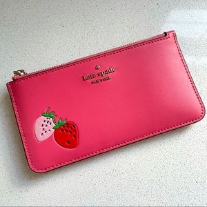 Kate Spade lg slim card holder Picnic in the Park